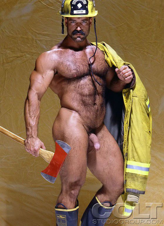 Naked Fireman Gay Porn