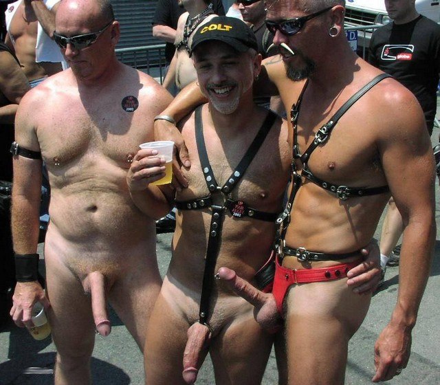 Naked Folsom Street Fair Gay Leather Men