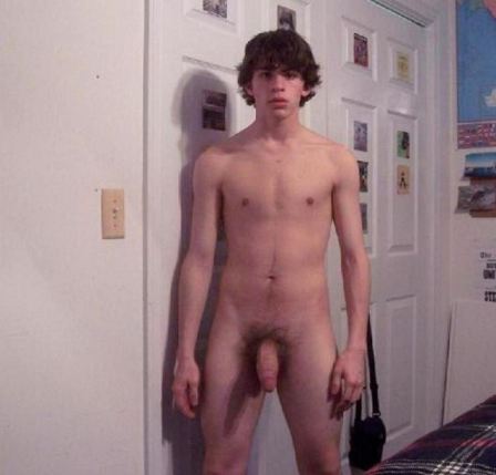Naked Gay Boy Home Alone
