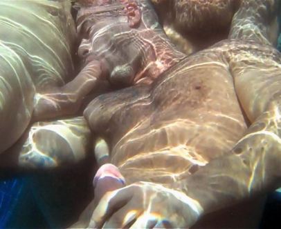 Naked Gay Men Sex Underwater