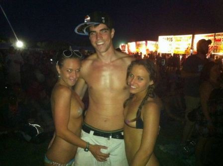 Naked Girls At Rave Festival