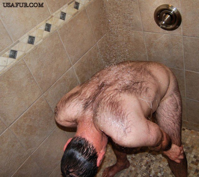 Naked Hairy Men Bent Over