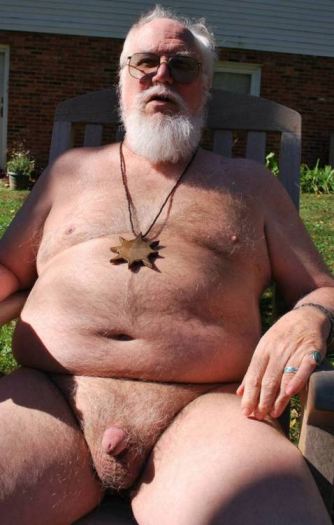 Naked Hairy Old Gay Grandpa