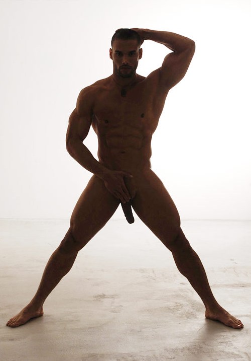 Naked Man Silhouette