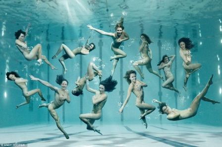 Naked Olympic Women Swimmers