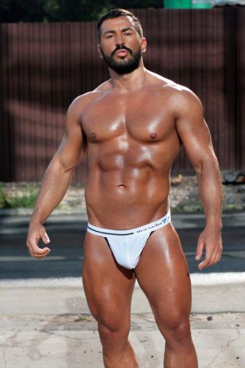Naked Russian Muscle Man