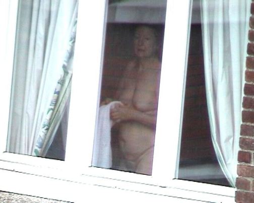 Naked Voyeur Window