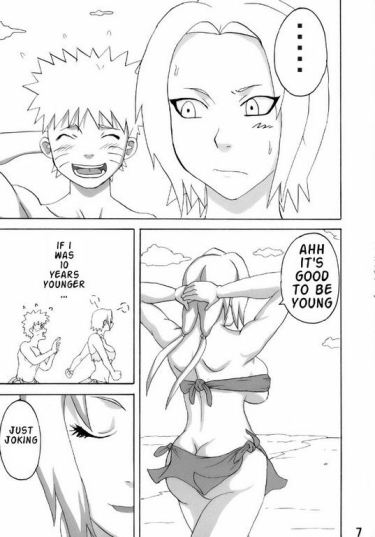 Naruto Tsunade Jungle Party Hentai Comic