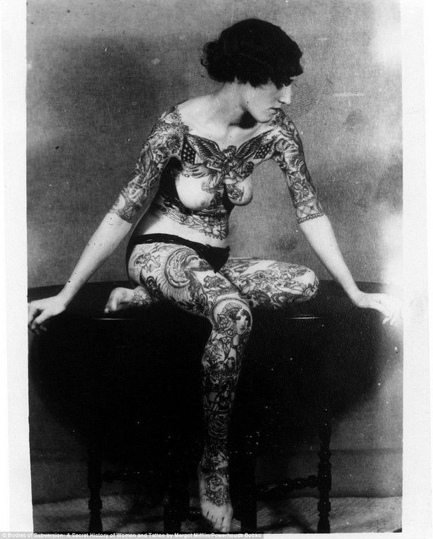 Native American Woman Tattoos