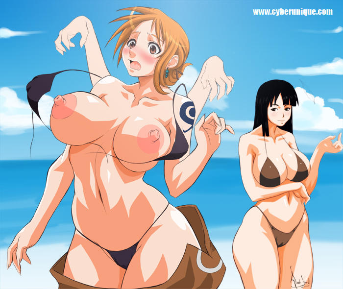 Nico Robin One Piece Nami Hentai