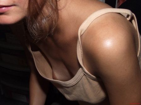 Nipples Downblouse Blouse