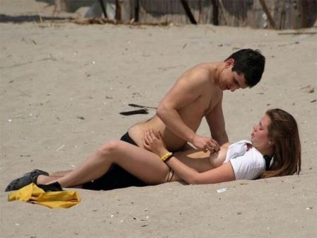 Nude Beach Sex Caught