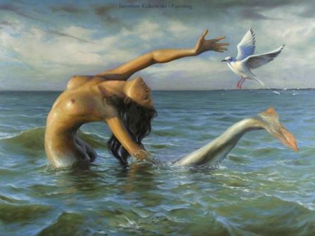 Nude Fantasy Art Mermaid