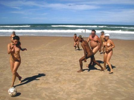 Nude Girls Beach Soccer Games