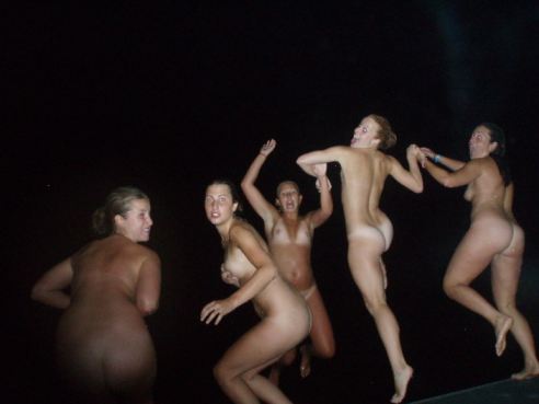 Nude High School Pool Party