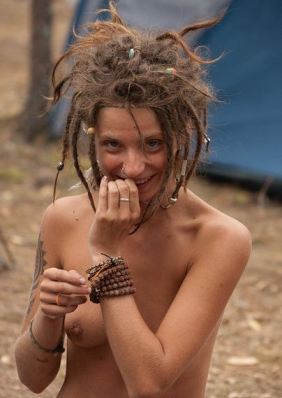 Nude Hippie Girls With Dreadlocks