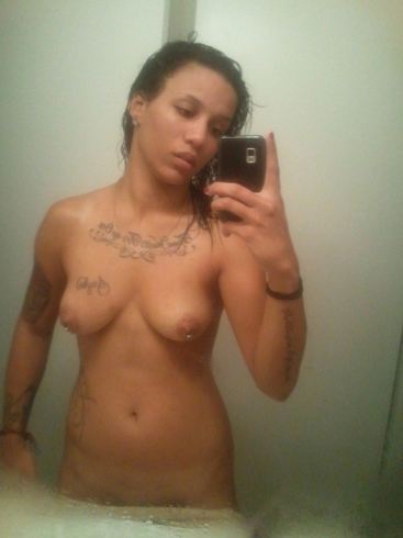 Nude Latina Girl Self Shot