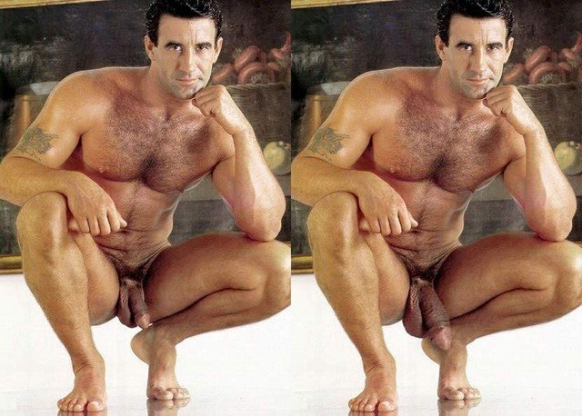Nude Men Squatting Naked