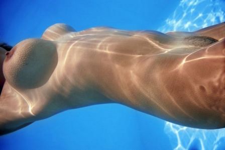 Nude Underwater Water Park