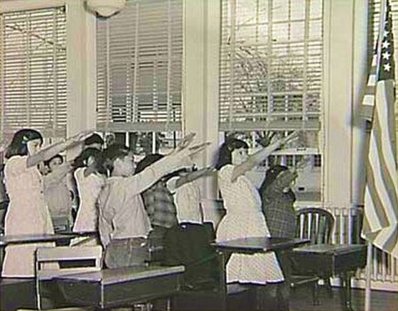 Original Pledge Of Allegiance Salute