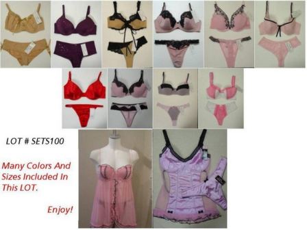 Panties And Bra Set Lingerie