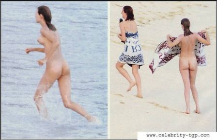 Paparazzi Celebrity Nude At Beach
