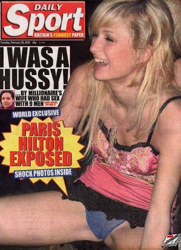 Paris Hilton Upskirt Panties
