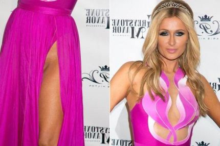 Paris Hilton Wardrobe Malfunction