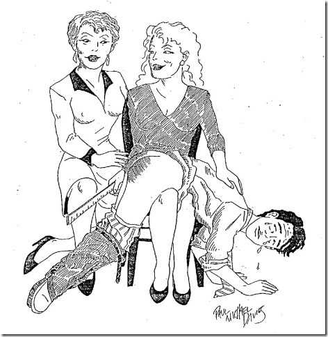 Paul Michael Davies Spanking Art