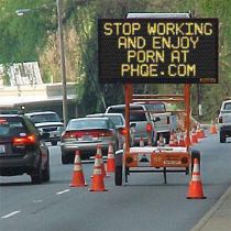 Phqe Porn Road Sign