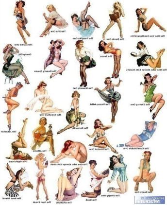 Pin Up Girl Tattoos
