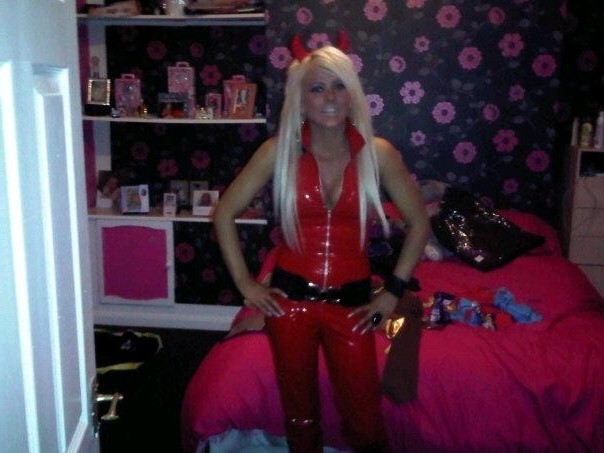 Platinum Blonde Bimbo Slut