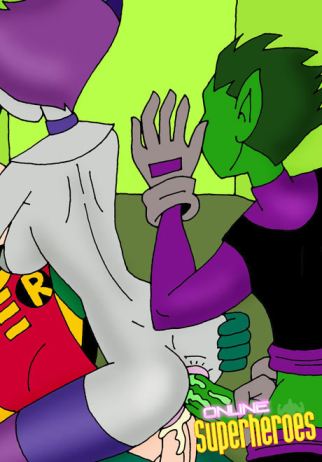 Porn Comics Raven Beast Boy