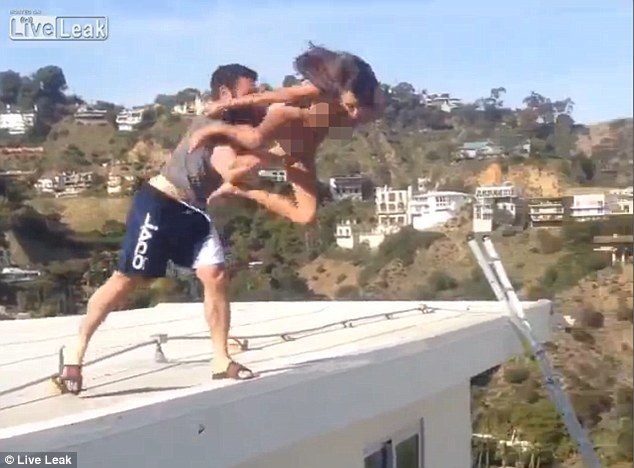 Porn Star Thrown Off Roof