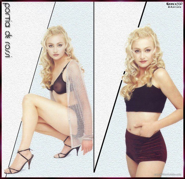 Portia De Rossi Young
