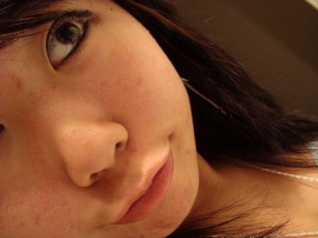 Poser Asian Teen