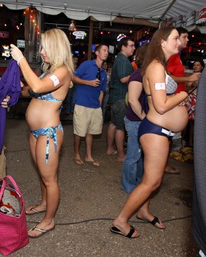 Pregnant Bikini Contest