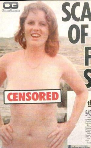 Princess Sarah Ferguson Nude