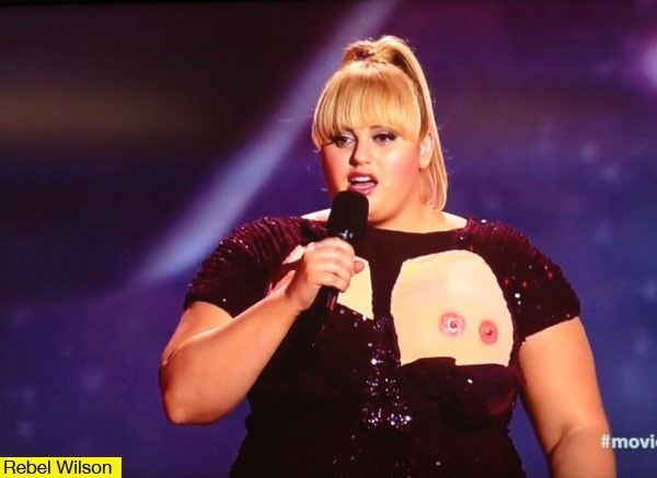 Rebel Wilson Nip Slip