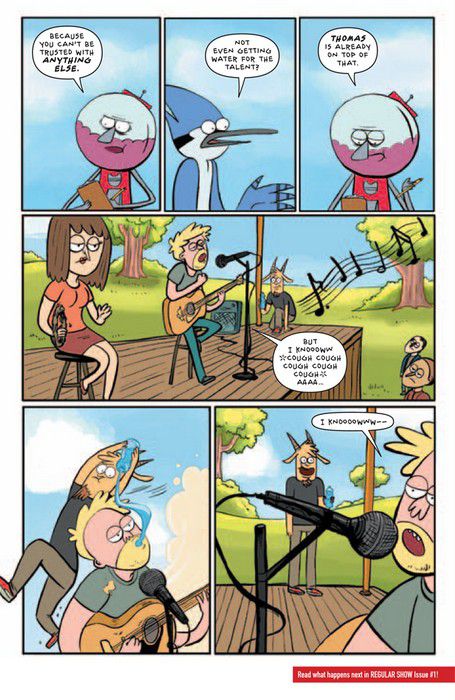 Regular Show Comics