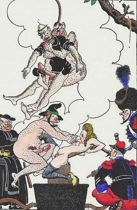 Retro Vintage Erotic Cartoons
