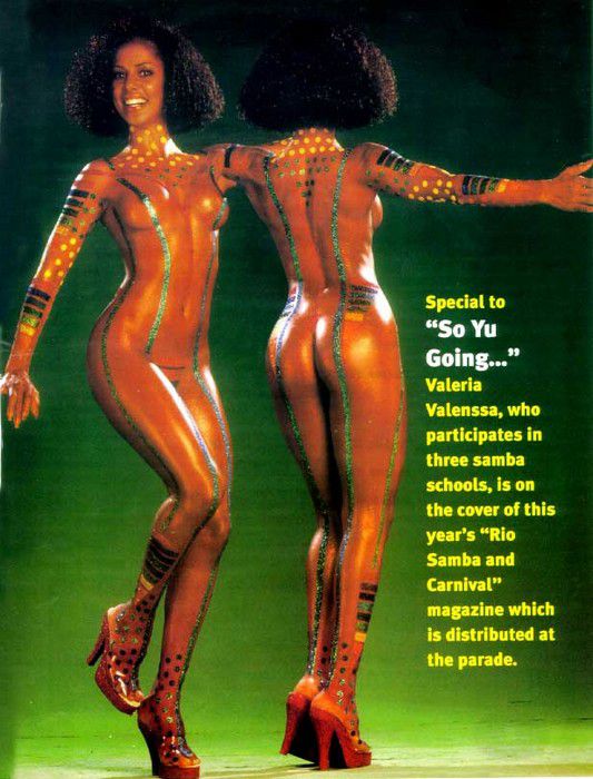 Rio Carnival Dancers Nude