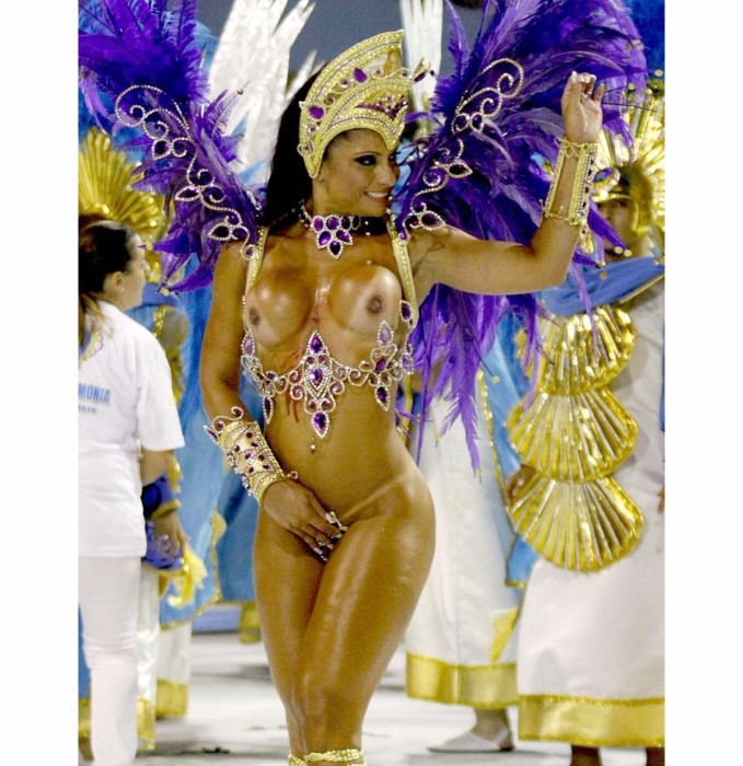 Rio Carnival Samba Dancers Nude