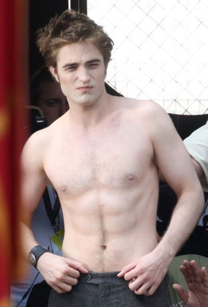 Robert Pattinson Shirtless
