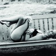 Rocking Chair Lingerie Nice Girl Grayscale X