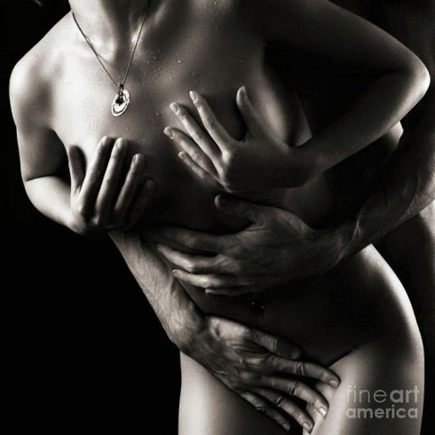 Romantic Nude Couples Making Love