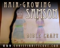 Samson Bible Story Crafts