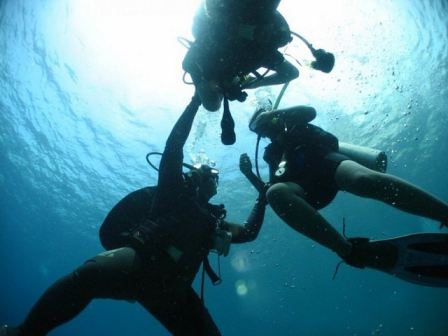 Scuba Diving Swimming Pool