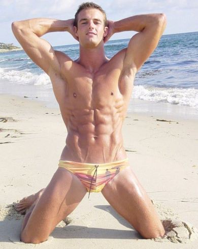 Sexy Guys On The Beach