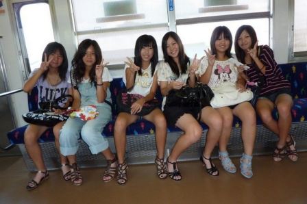 Sexy Japanese Girls Group